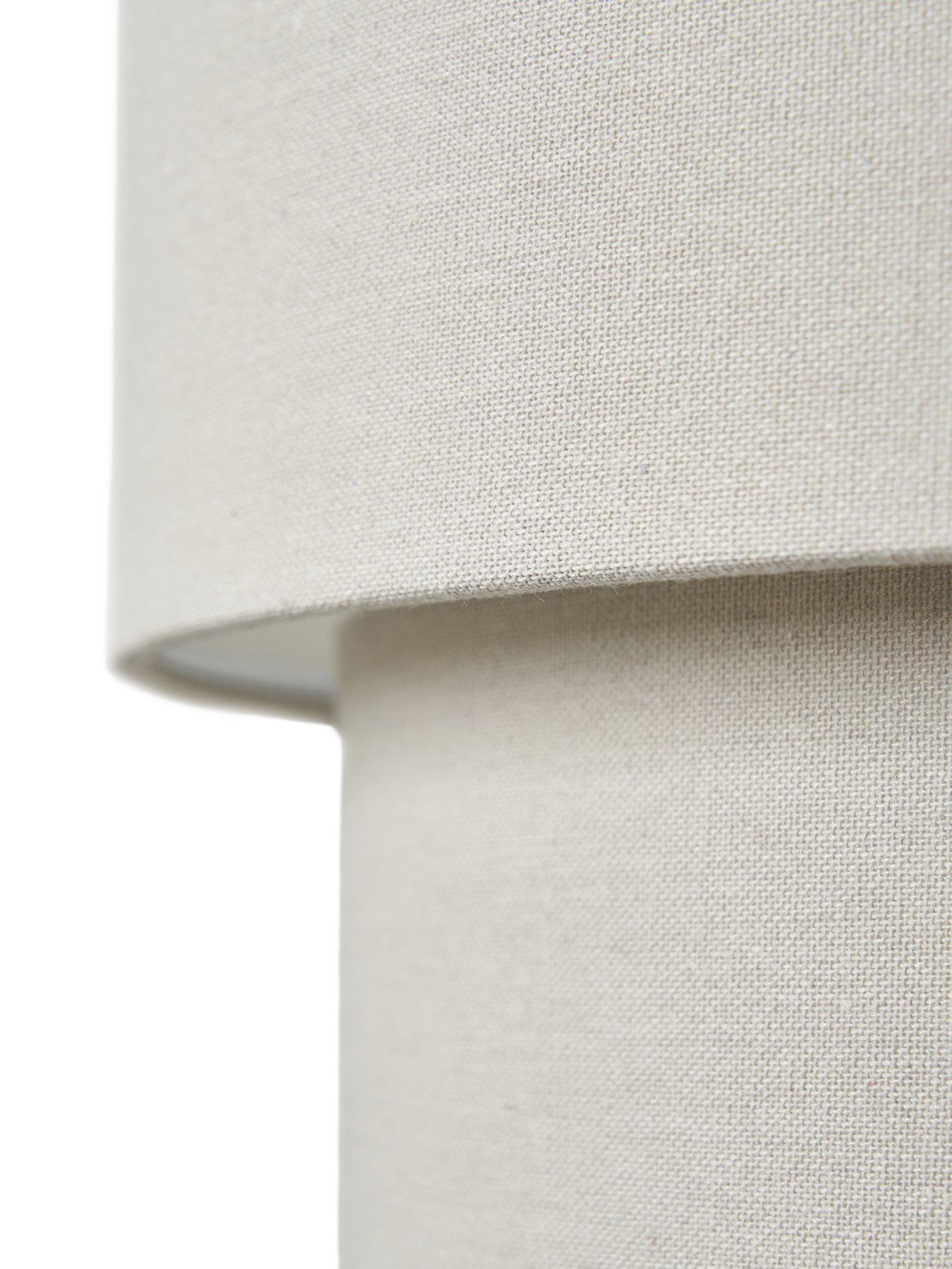 Image 6 of 7 of The Very Collection Tuscon Tiered Lightshade - Grey