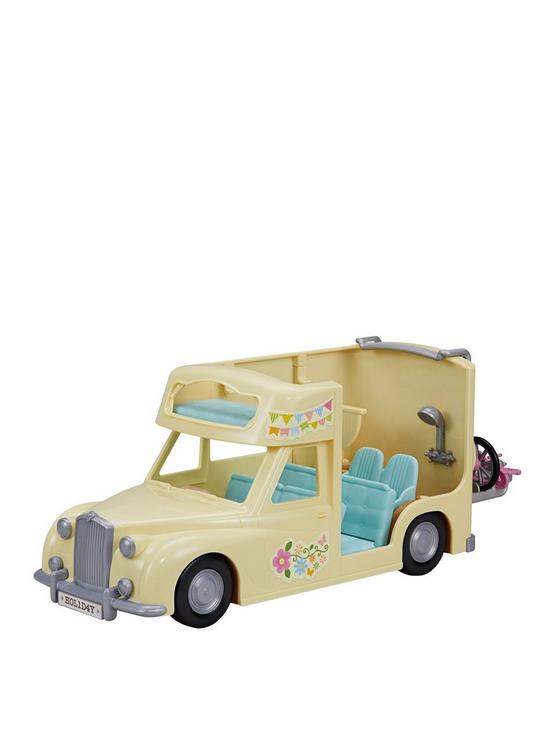 front image of sylvanian-families-family-campervan