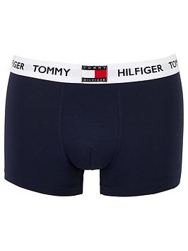 Tommy Hilfiger Logo Waistband Trunk - Navy
