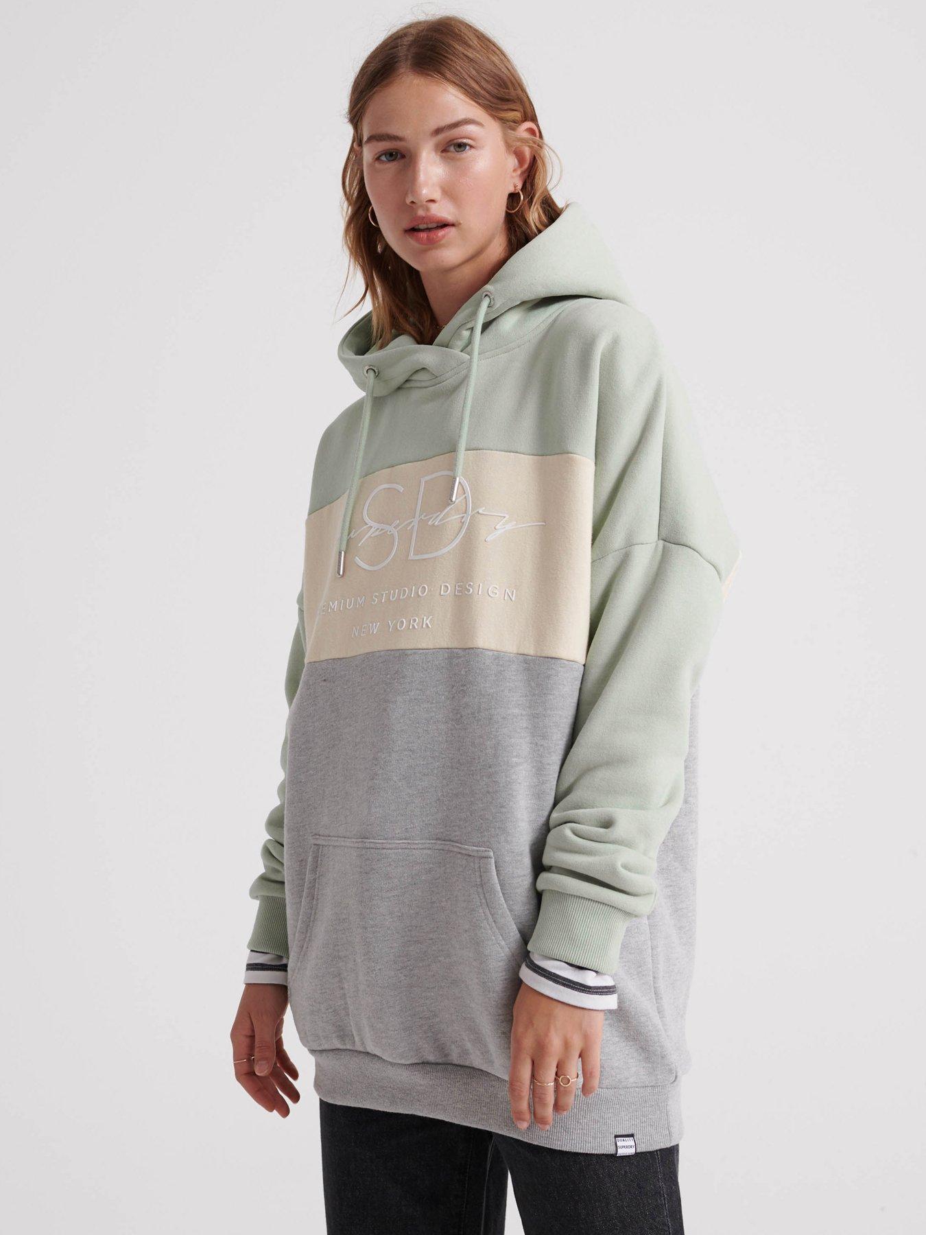 superdry longline hoodie