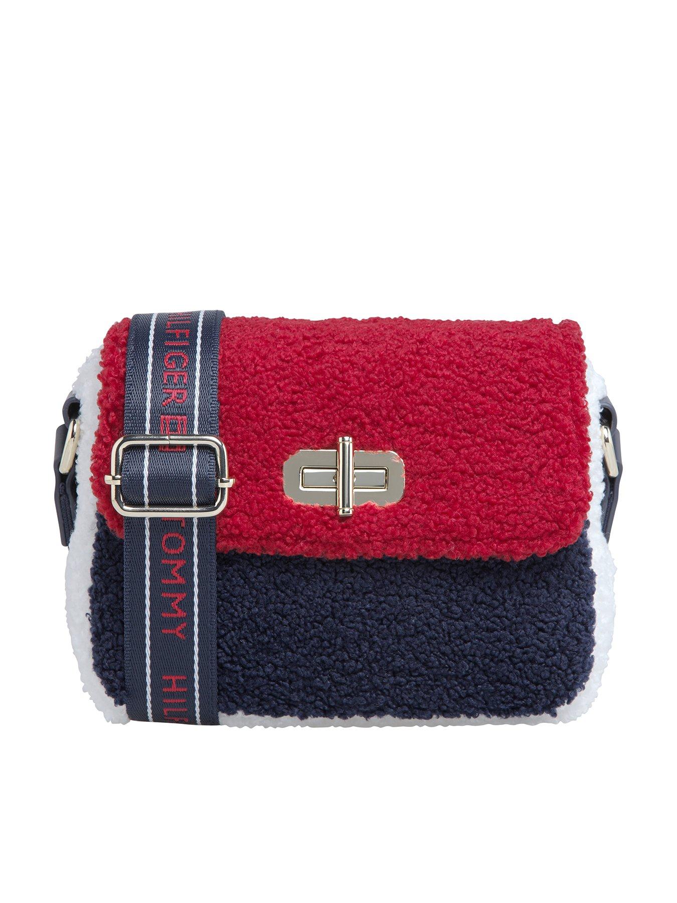 tommy hilfiger fur bag