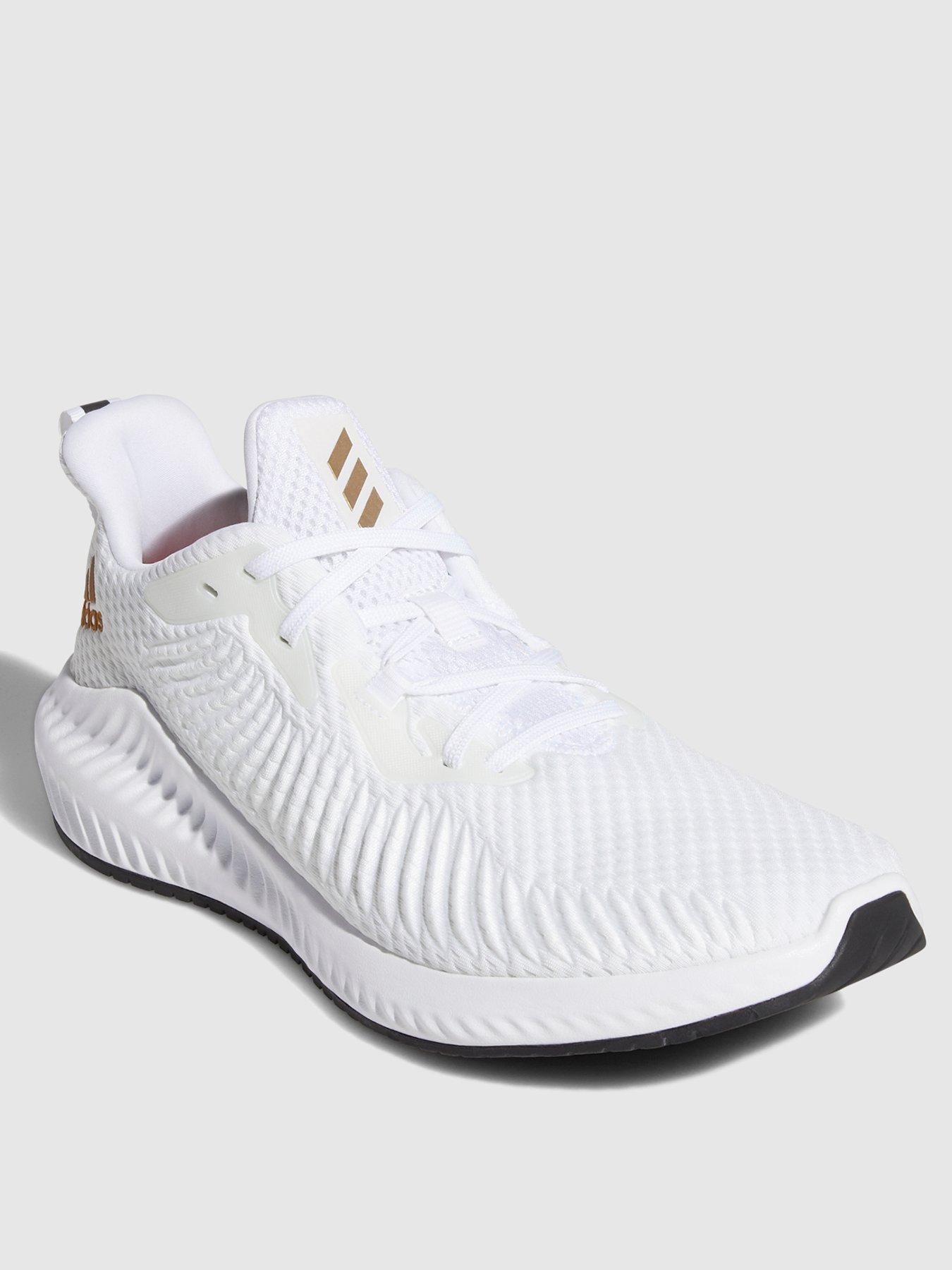 adidas running alphabounce 3 trainers in white
