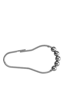 Croydex Croydex Chrome Ball Curtain Ring Picture