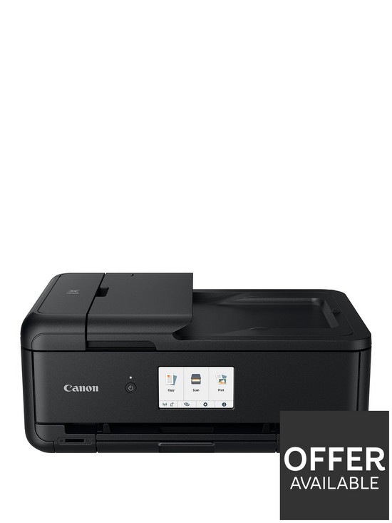 front image of canon-pixma-ts9550-printer-and-xl-multipack-ink