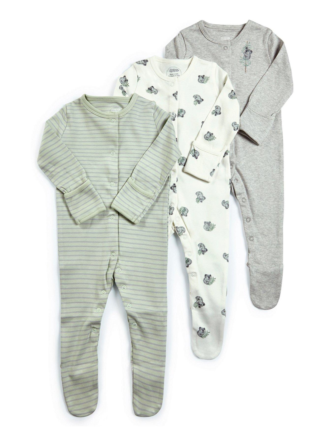 mamas and papas baby sleepsuits