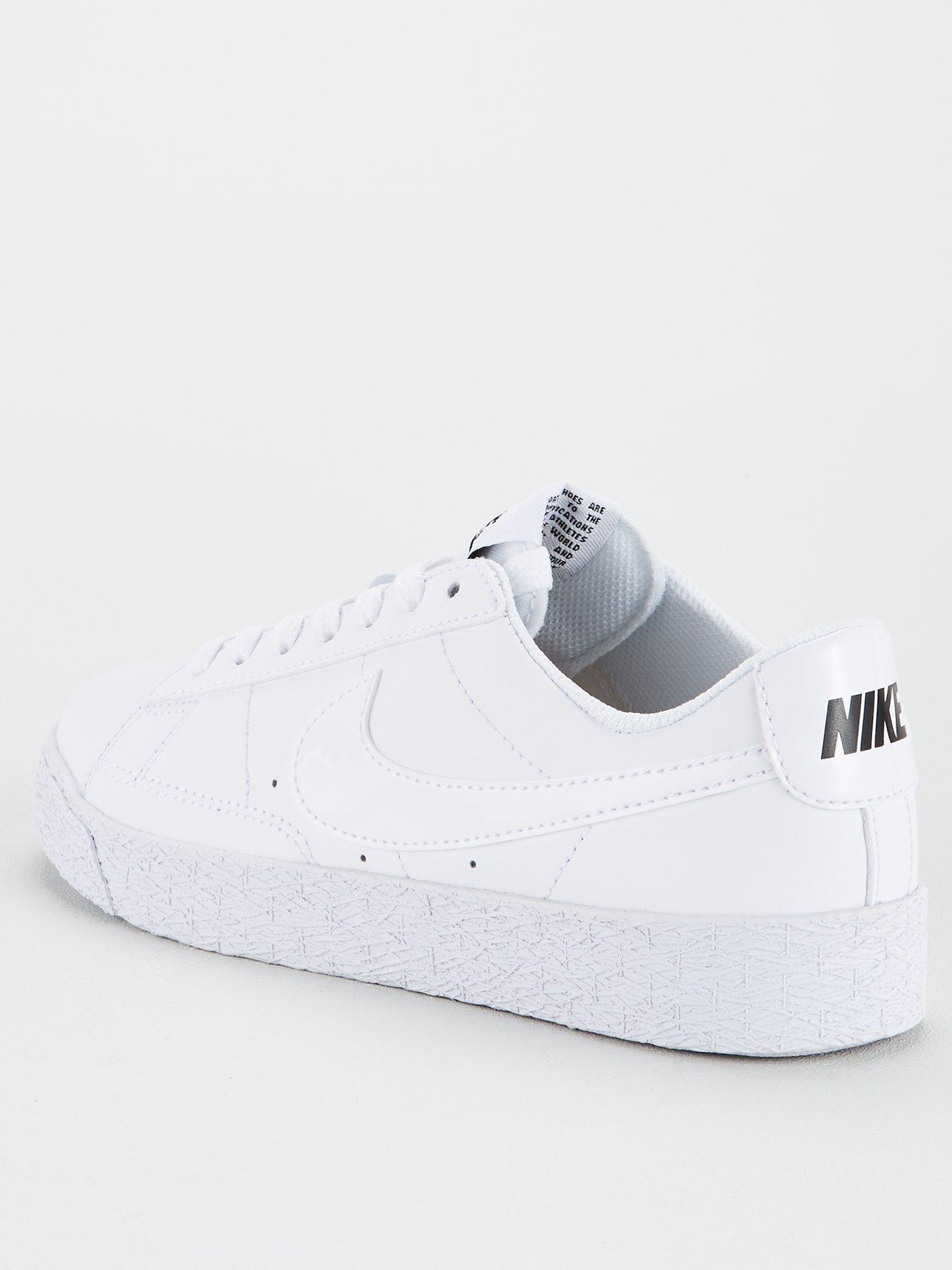 nike blazer trainers white