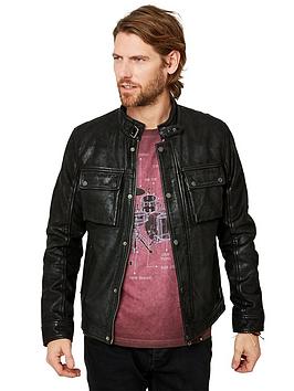 Joe Browns Joe Browns Joe Browns Life Is For Living Leather Jacket Picture