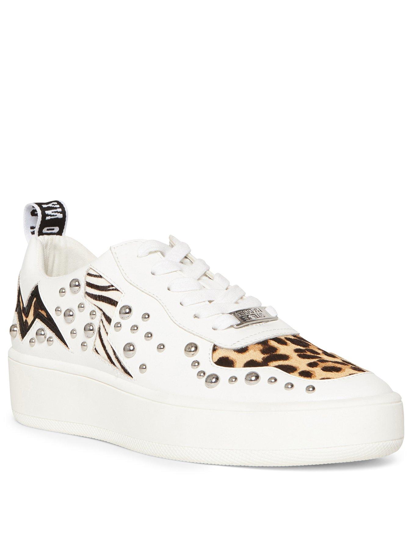 steve madden leopard trainers