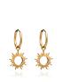  image of rachel-jackson-eternal-sun-mini-hoop-earrings-gold