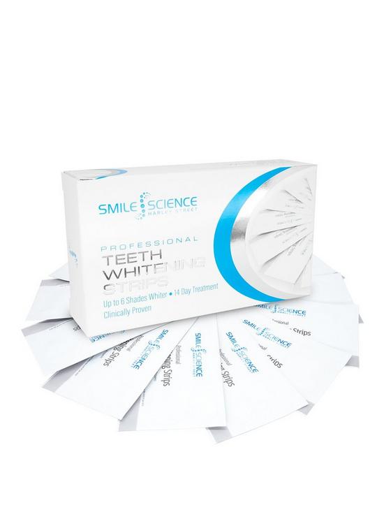 front image of smile-science-whitening-strips
