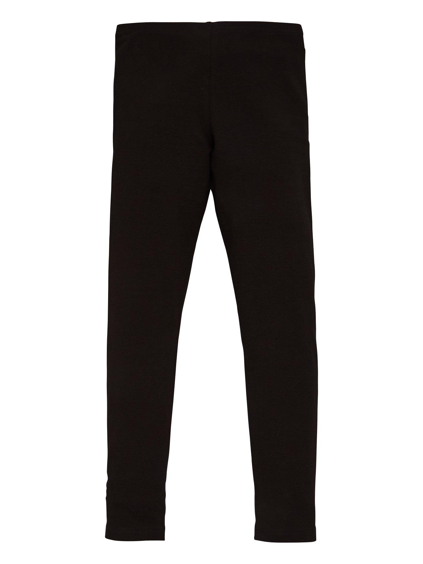 Image 3 of 4 of The Very Collection Girls 2 Pack Leggings - Black