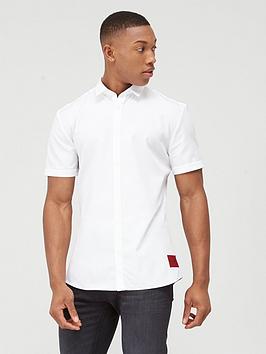 HUGO Hugo Empson Short Sleeve Shirt - White Picture