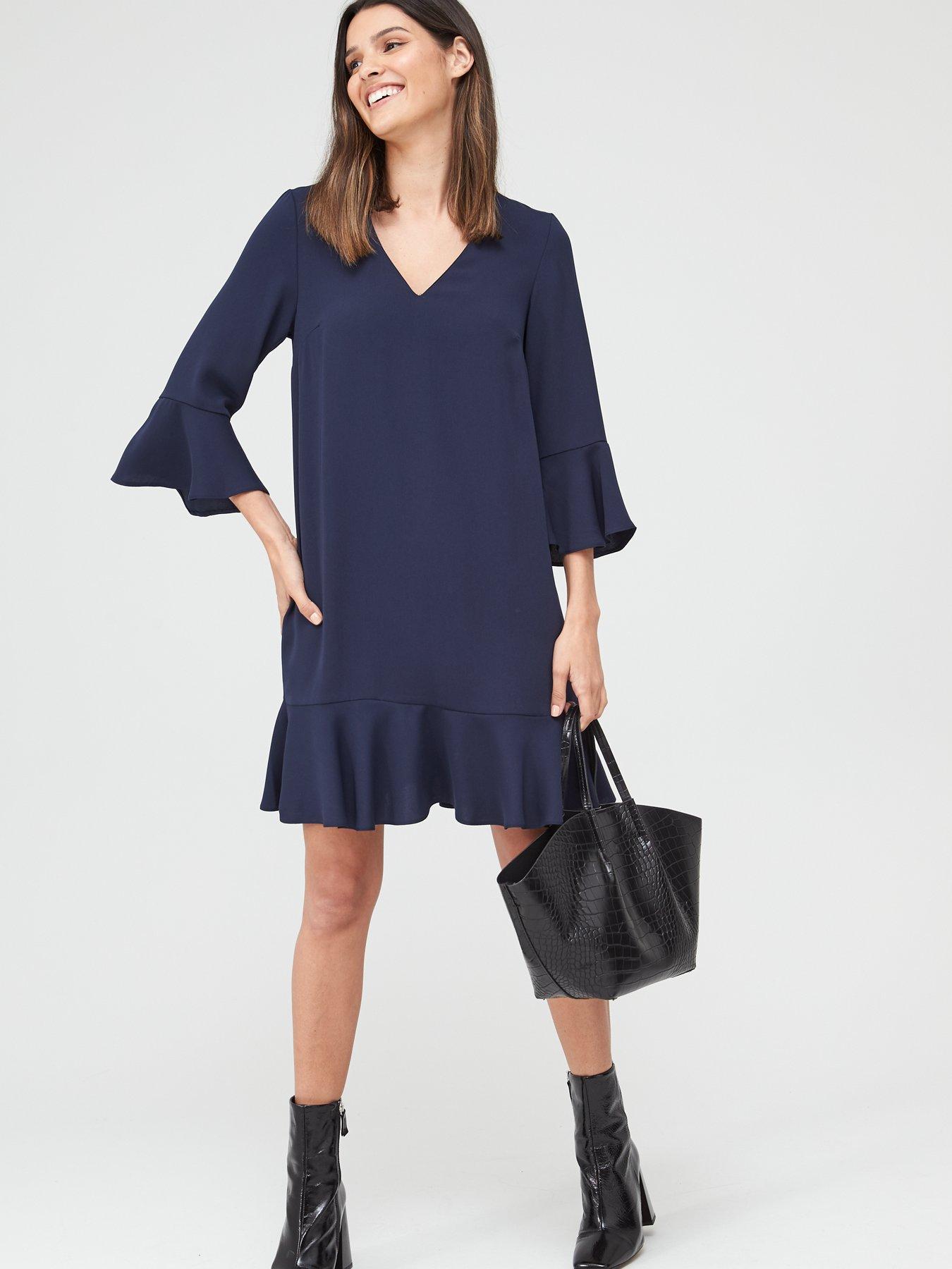 littlewoods navy dress