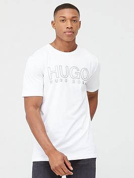 HUGO Hugo Dolive Logo T-Shirt - White Picture