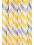  image of croydex-chevron-shower-curtain-and-bathmat-set-ndash-yellow-grey-and-white