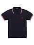 fred-perry-boys-core-twin-tipped-short-sleeve-polo-shirt-navyfront