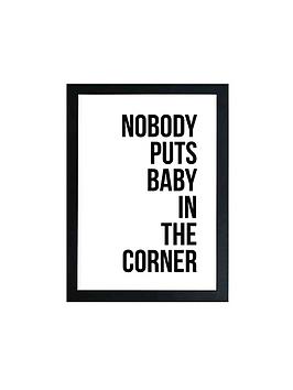 East End Prints Baby In The Corner By Native State A3 Wall Art