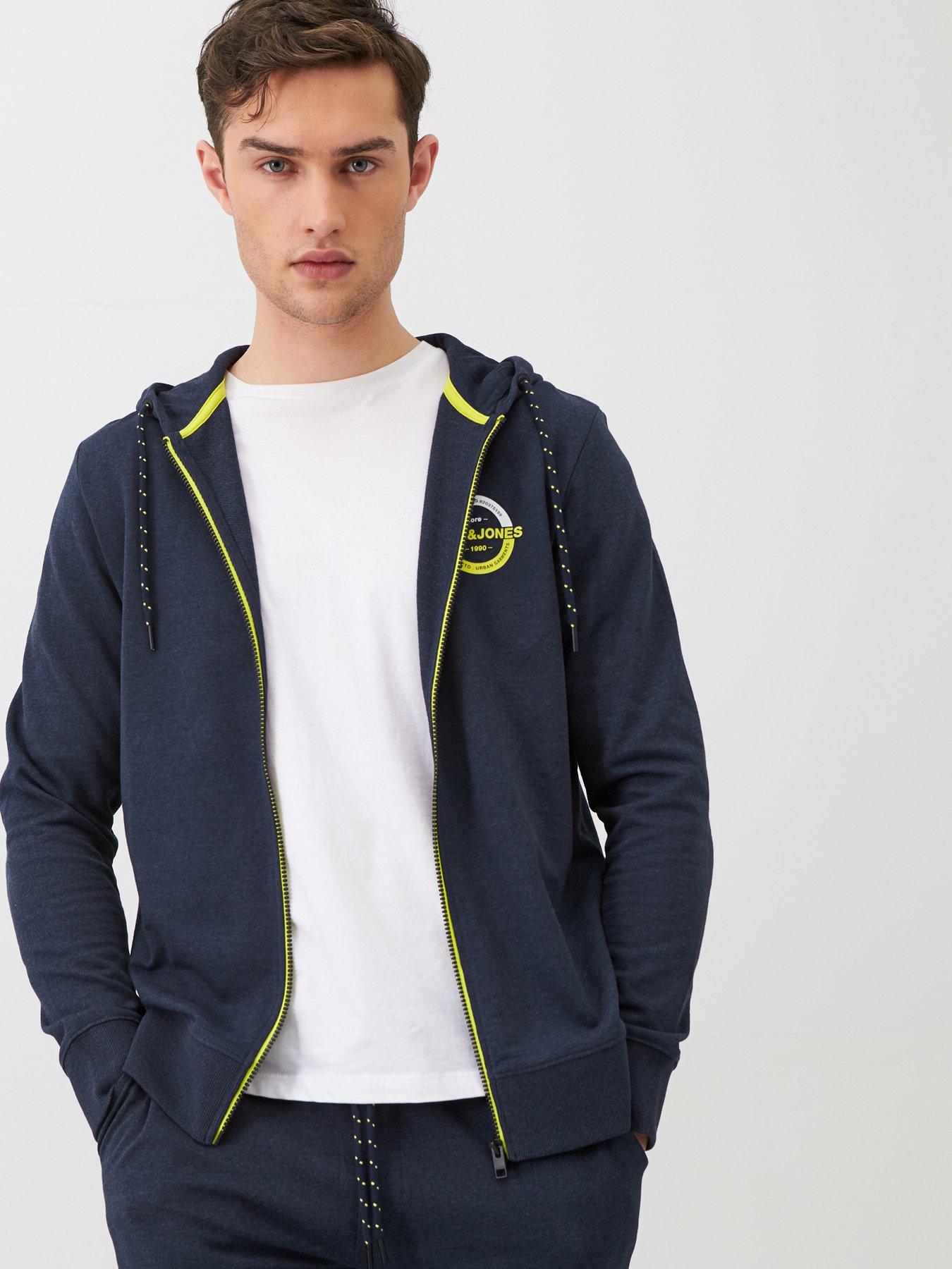 jack and jones core identity zip hoodie