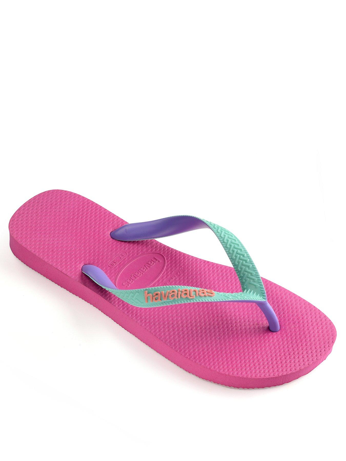 Havaianas Girls Slim Frozen Lavander  Flip Flops Summer Shoes 