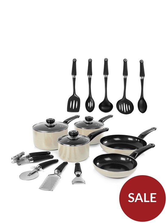 front image of morphy-richards-14-piece-cookware-set-innbspcream
