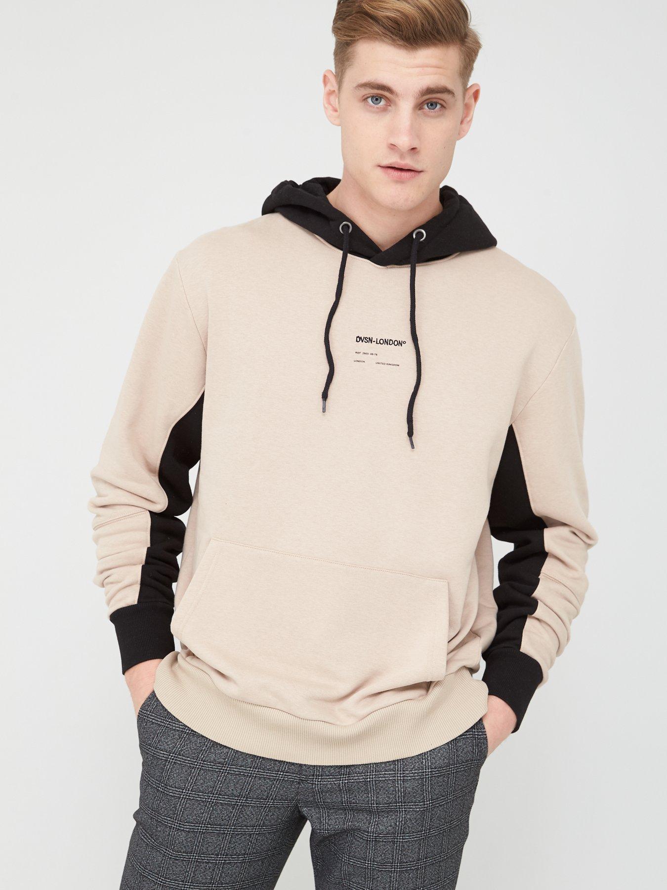 stone colour hoodie