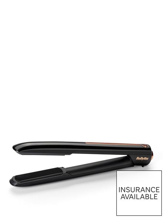 front image of babyliss-9000-cordless-hair-straightener
