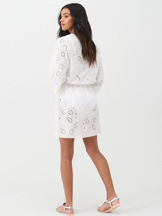 stillFront image of pour-moi-cotton-broderie-cover-up-white