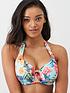  image of pour-moi-heatwave-halter-underwired-top-multi