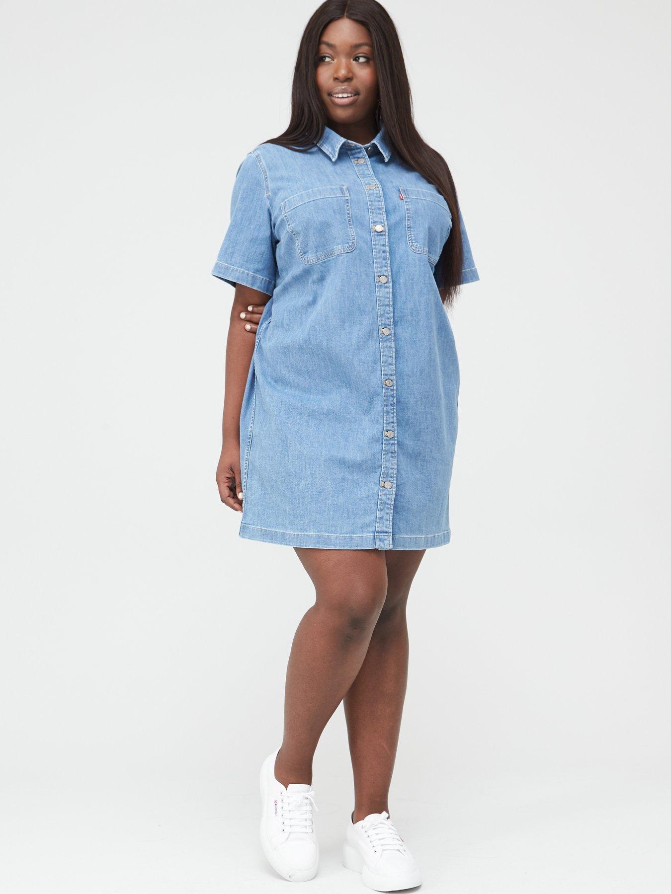 littlewoods denim dress