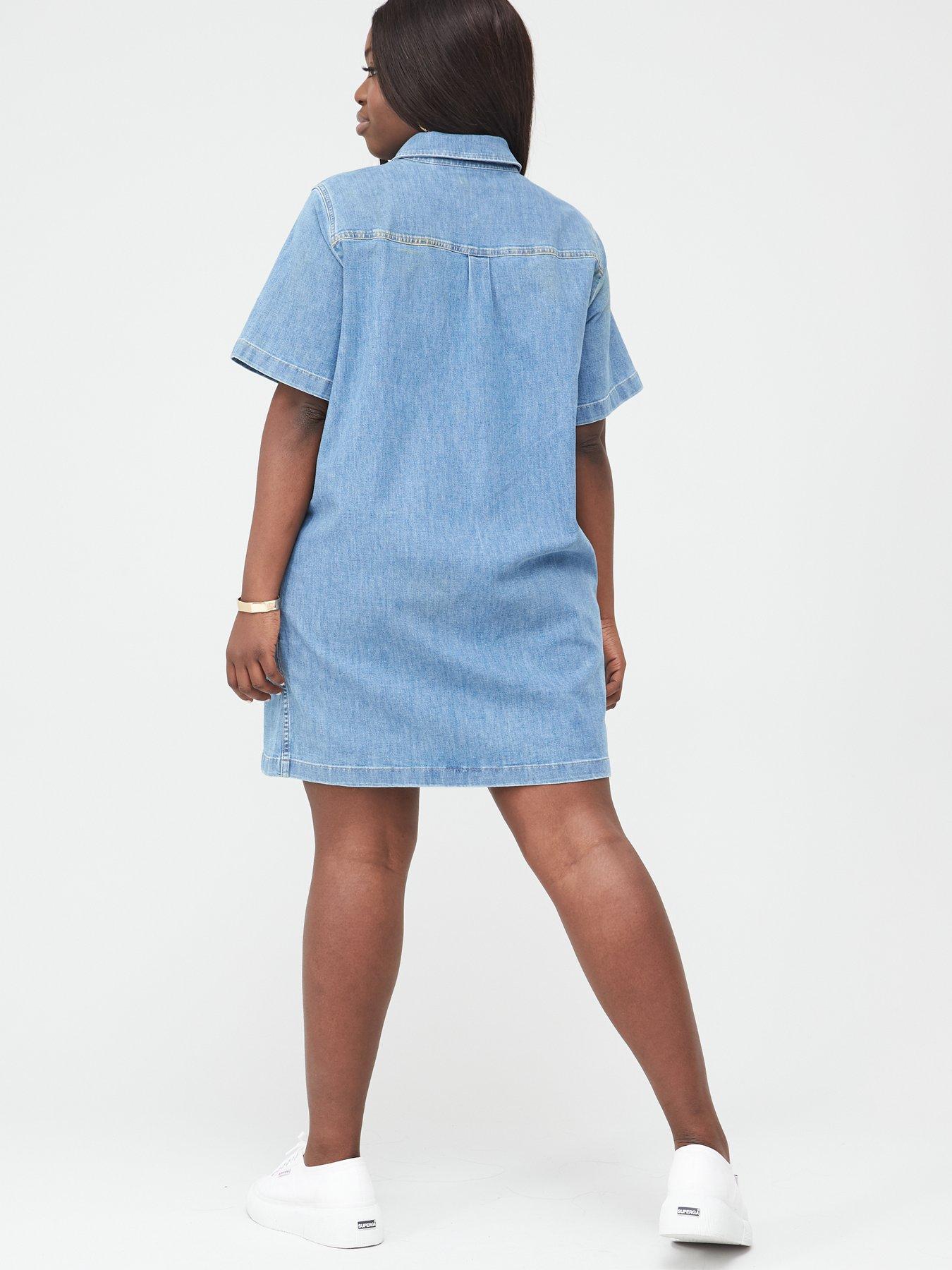 littlewoods denim dress