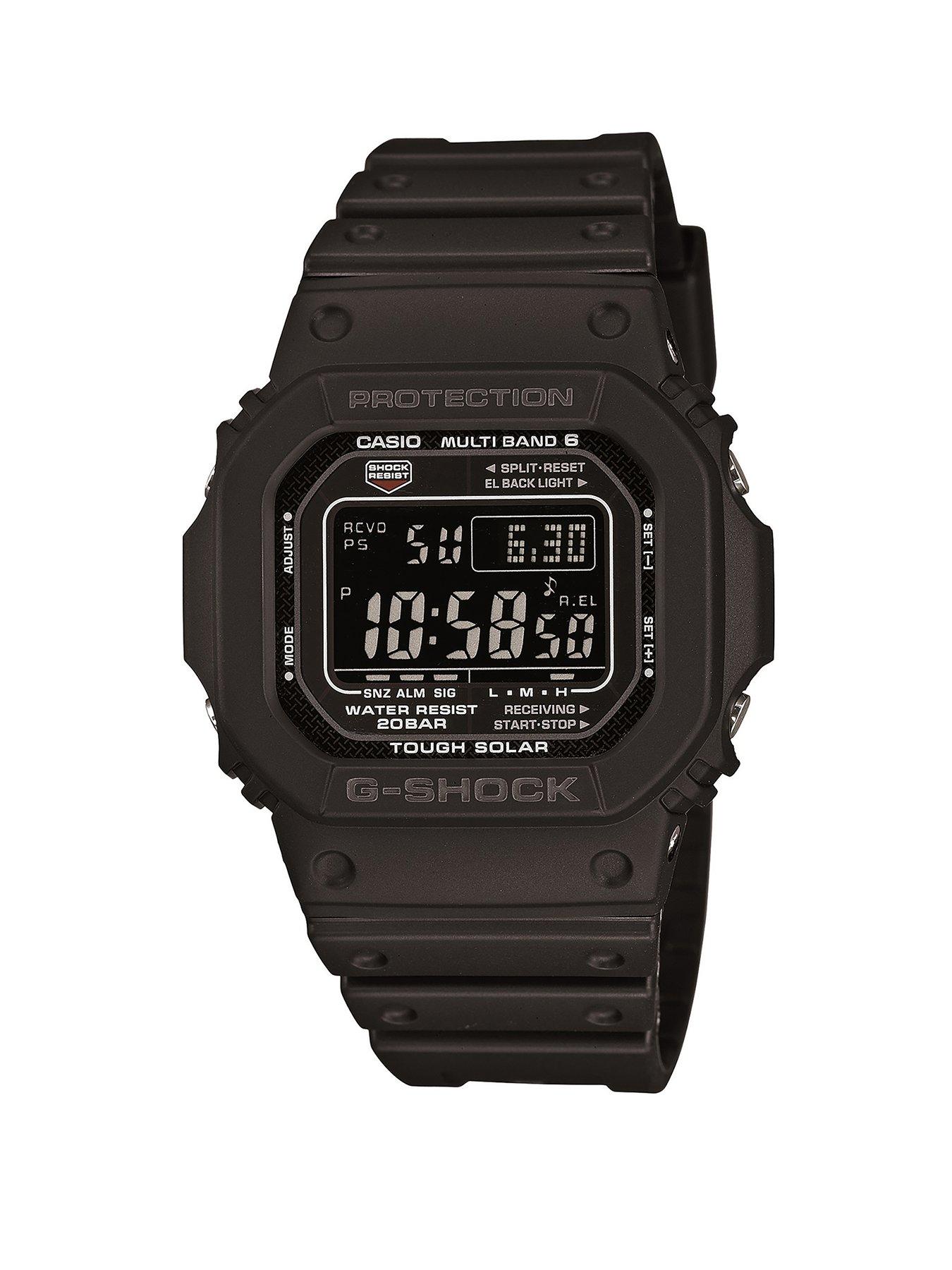 casio watch silicone strap