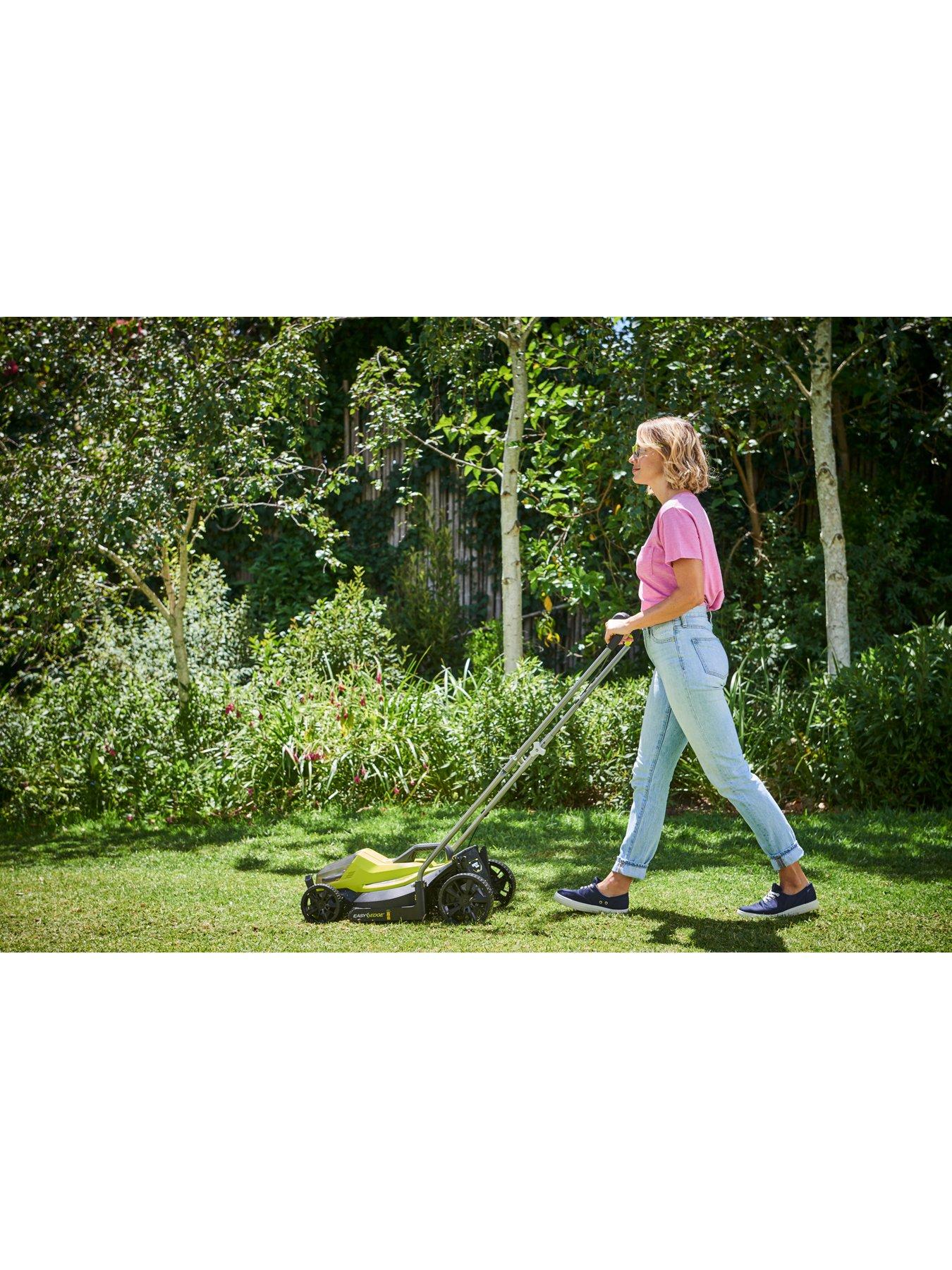 18V 4.0Ah 33cm Cordless Compact Mower With 2 Batteries