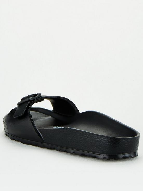 stillFront image of birkenstock-madrid-evanbspflat-sandal-black