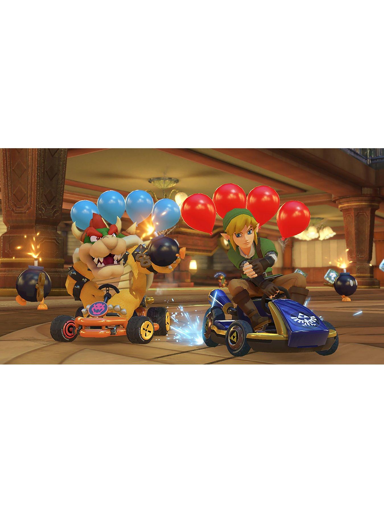 Image 4 of 5 of Nintendo Switch Lite Console with Minecraft &amp; Mario Kart 8
