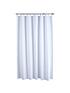  image of aqualona-white-waffle-shower-curtain