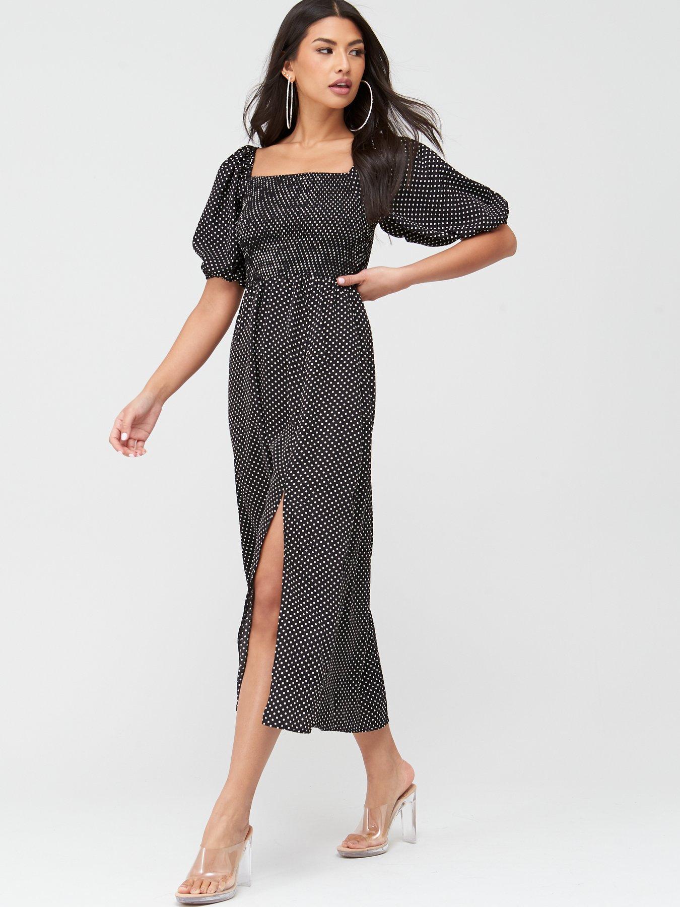 littlewoods polka dot dress