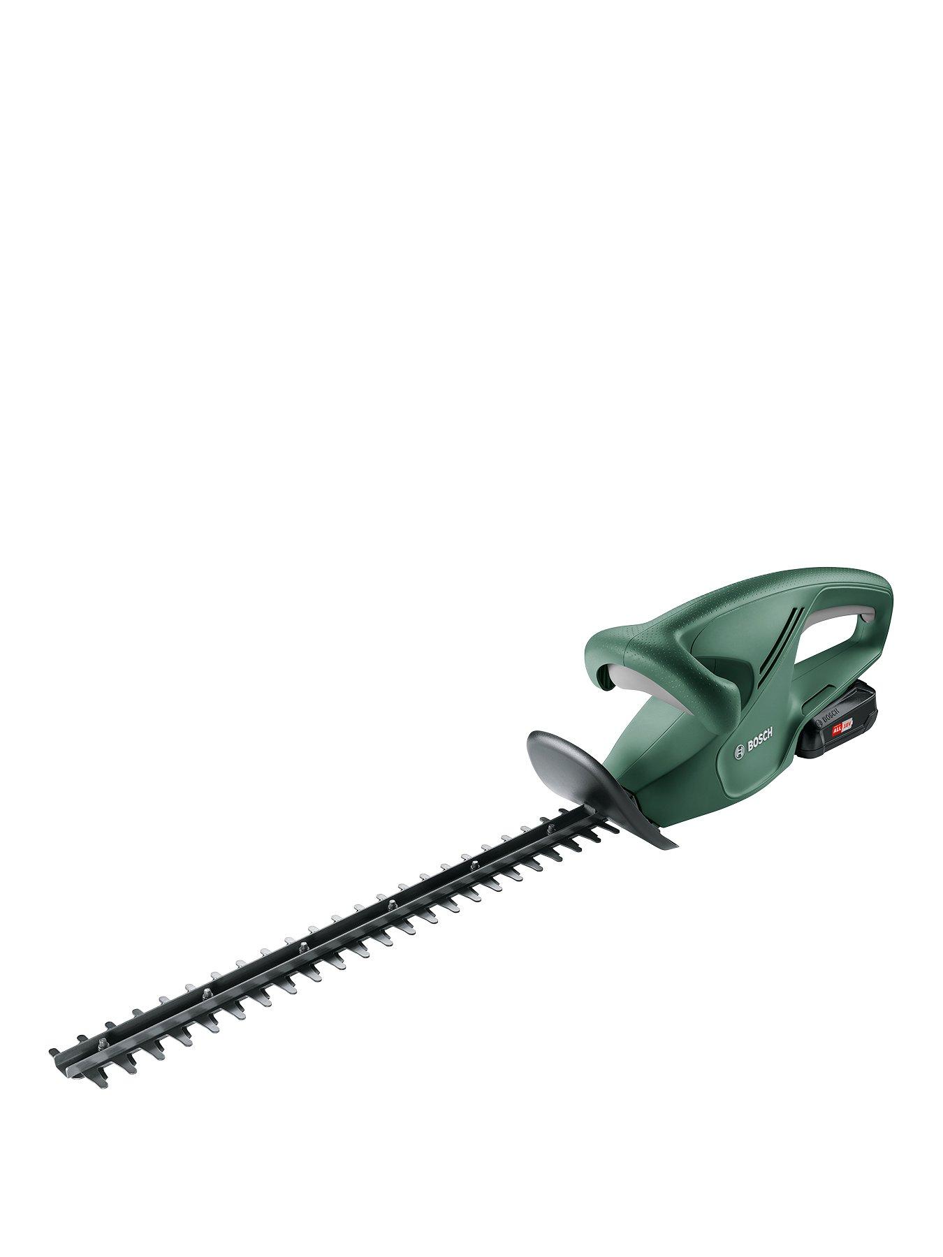 bosch isio cordless shape & edge hedge trimmer