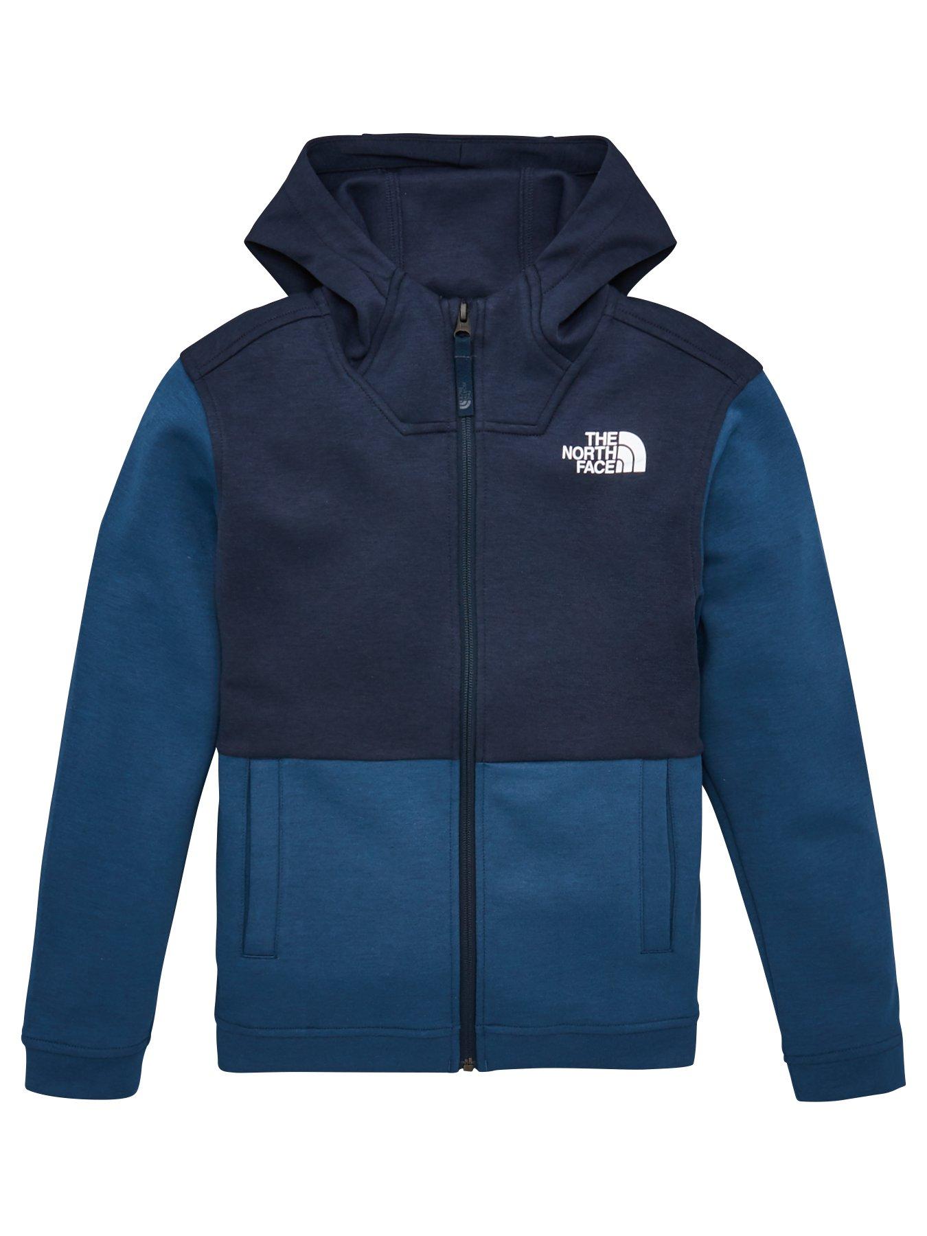 full zip hoodie over face