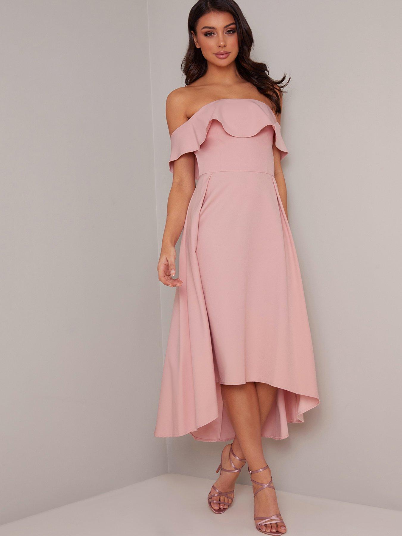 chi chi pink bridesmaid dresses