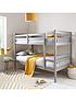  image of very-home-novara-bunk-bed-greynbsp--fscreg-certified