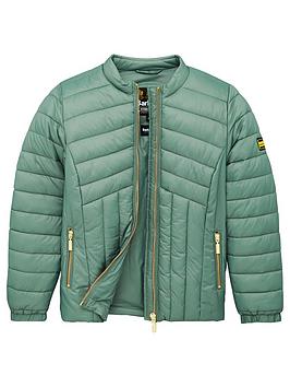 Barbour International Barbour International Girls Keeper Quilted Jacket -  ... Picture