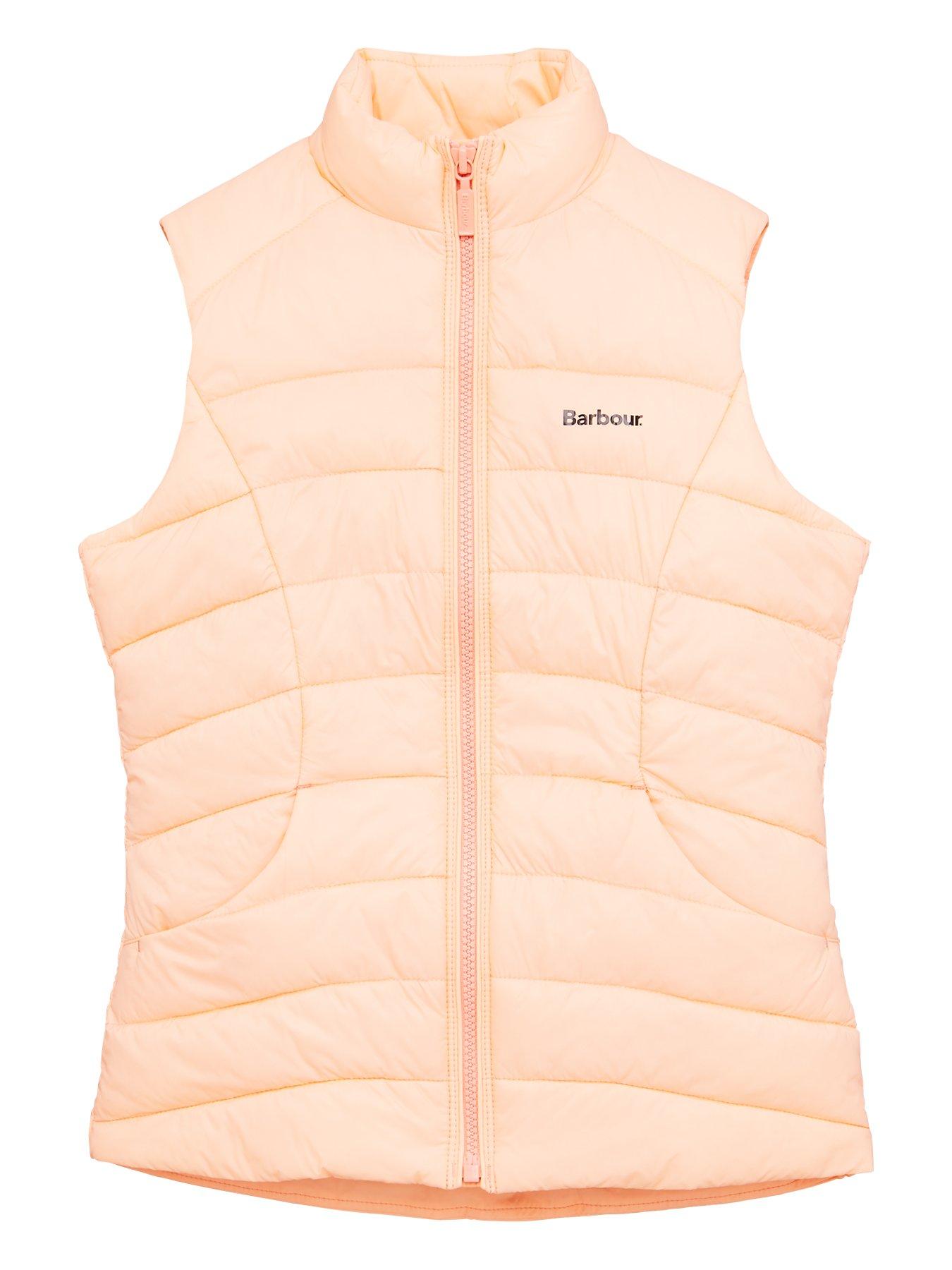 girls barbour gilet