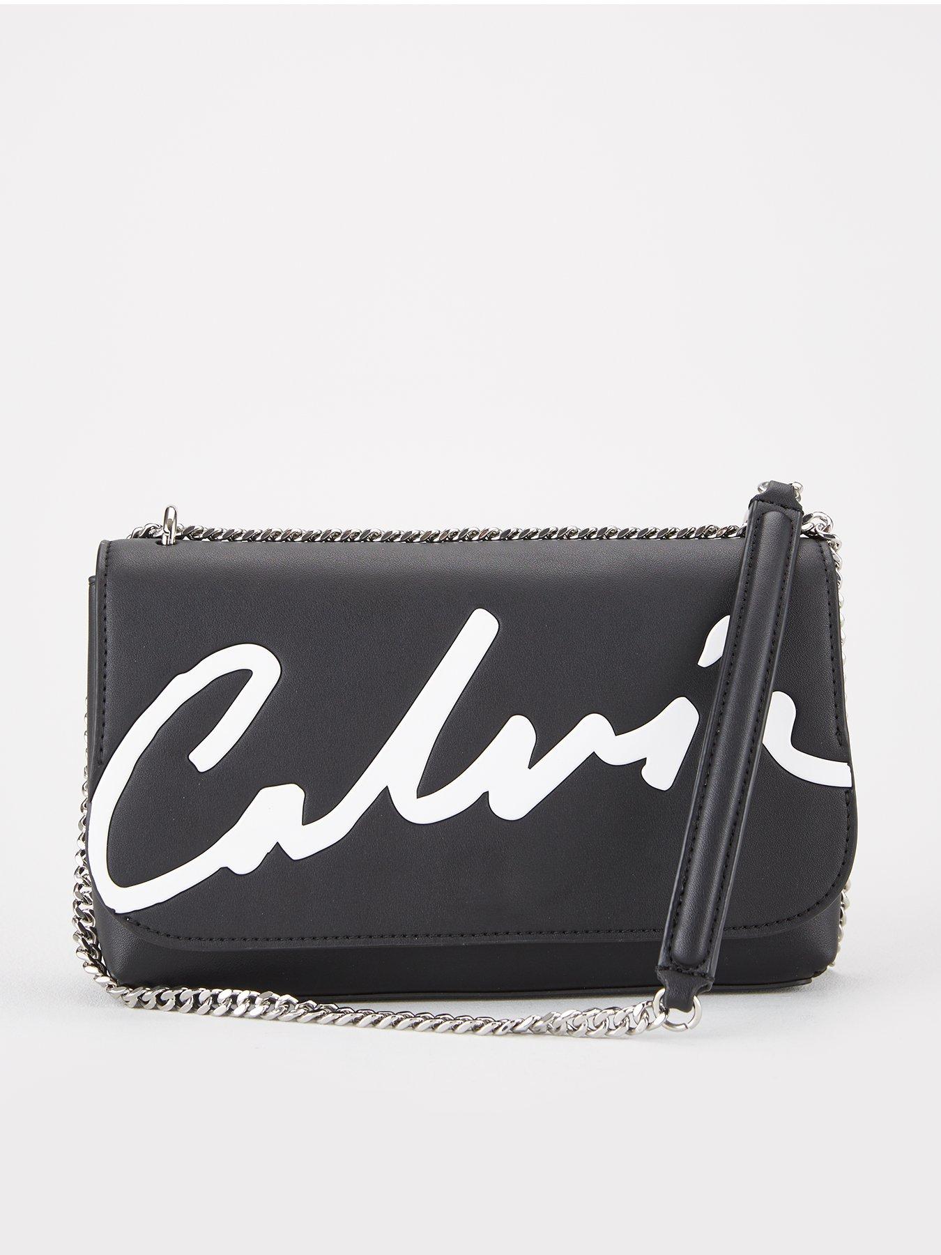 calvin klein black crossbody bag