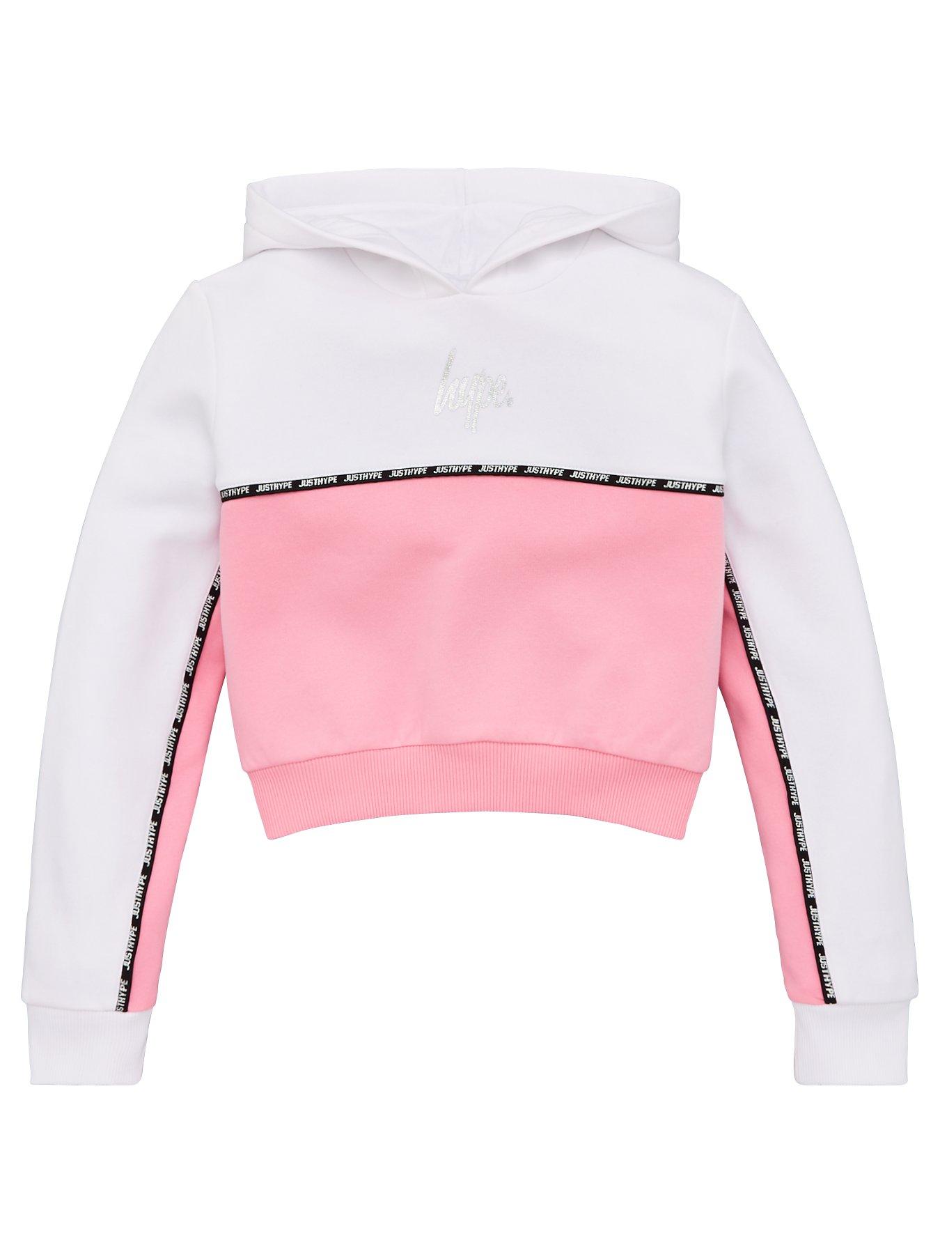 hype hoodie pink