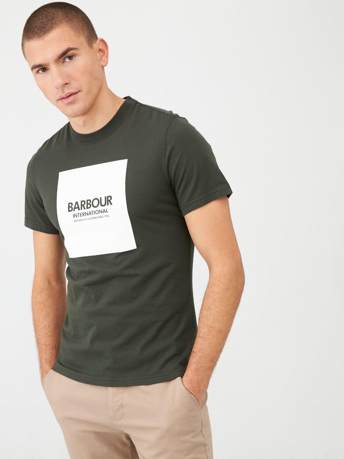 green barbour t shirt