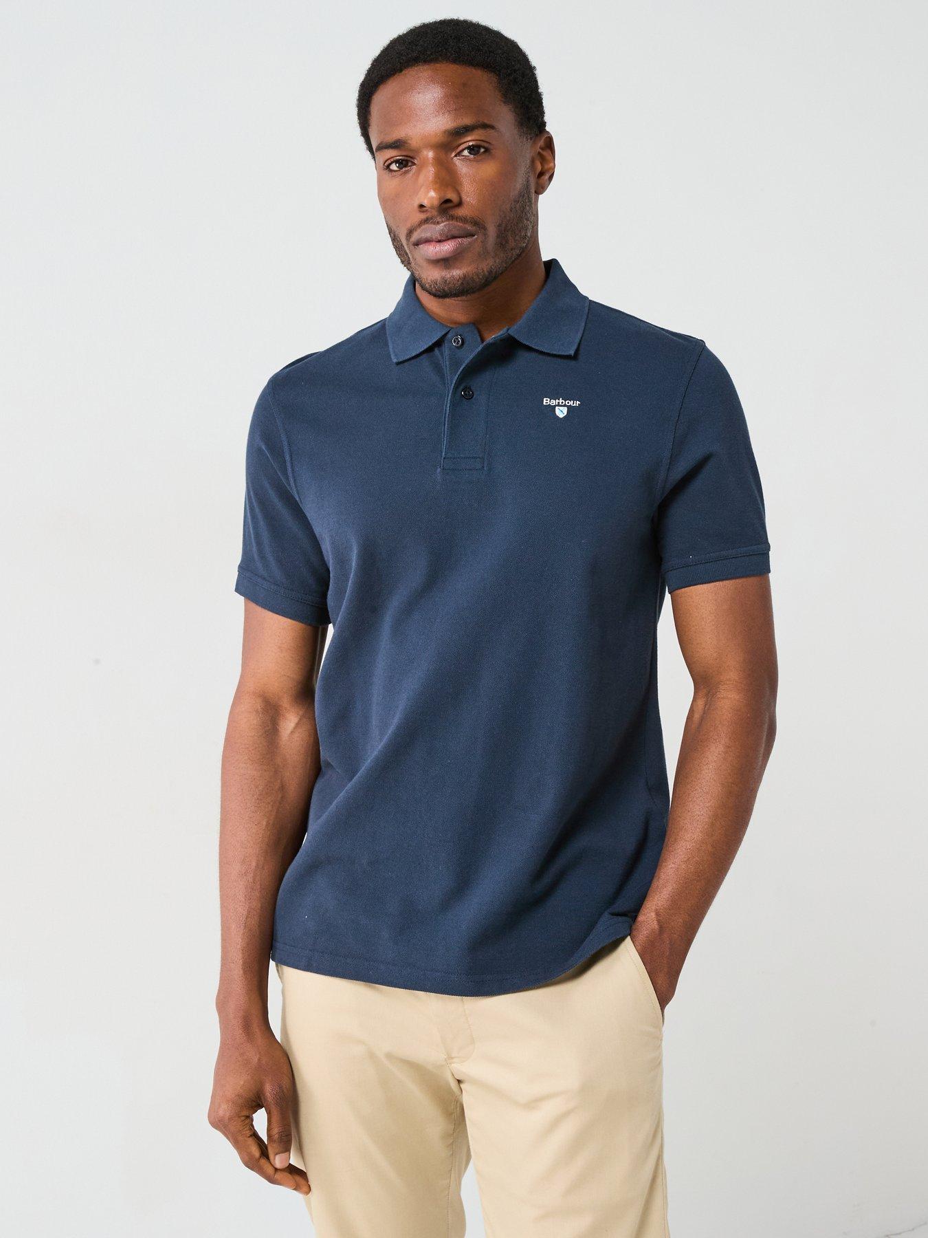 Barbour Sports Tailored Fit Polo Shirt - Navy