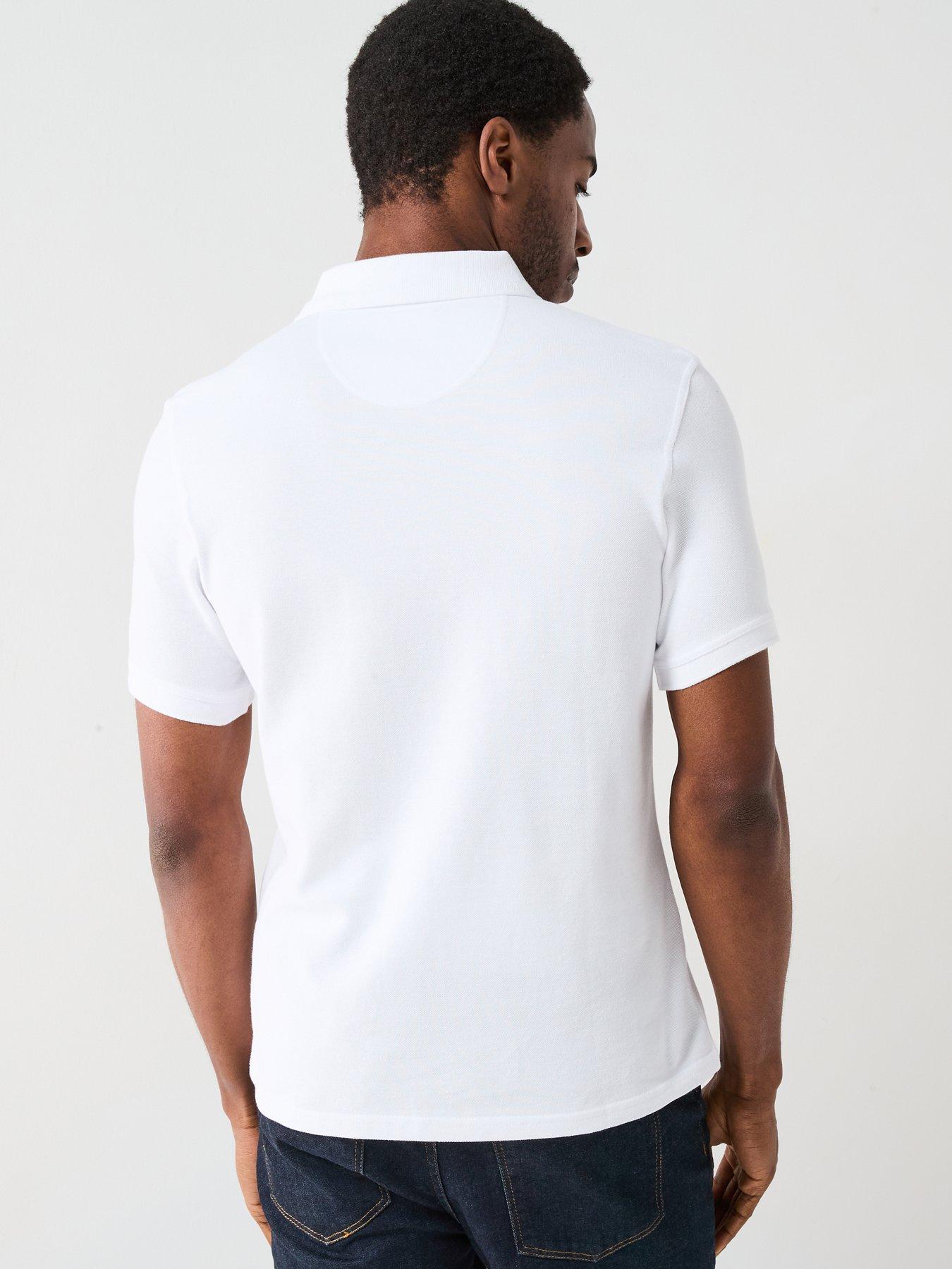 stillFront image of barbour-sports-tailored-fit-polo-shirt-white