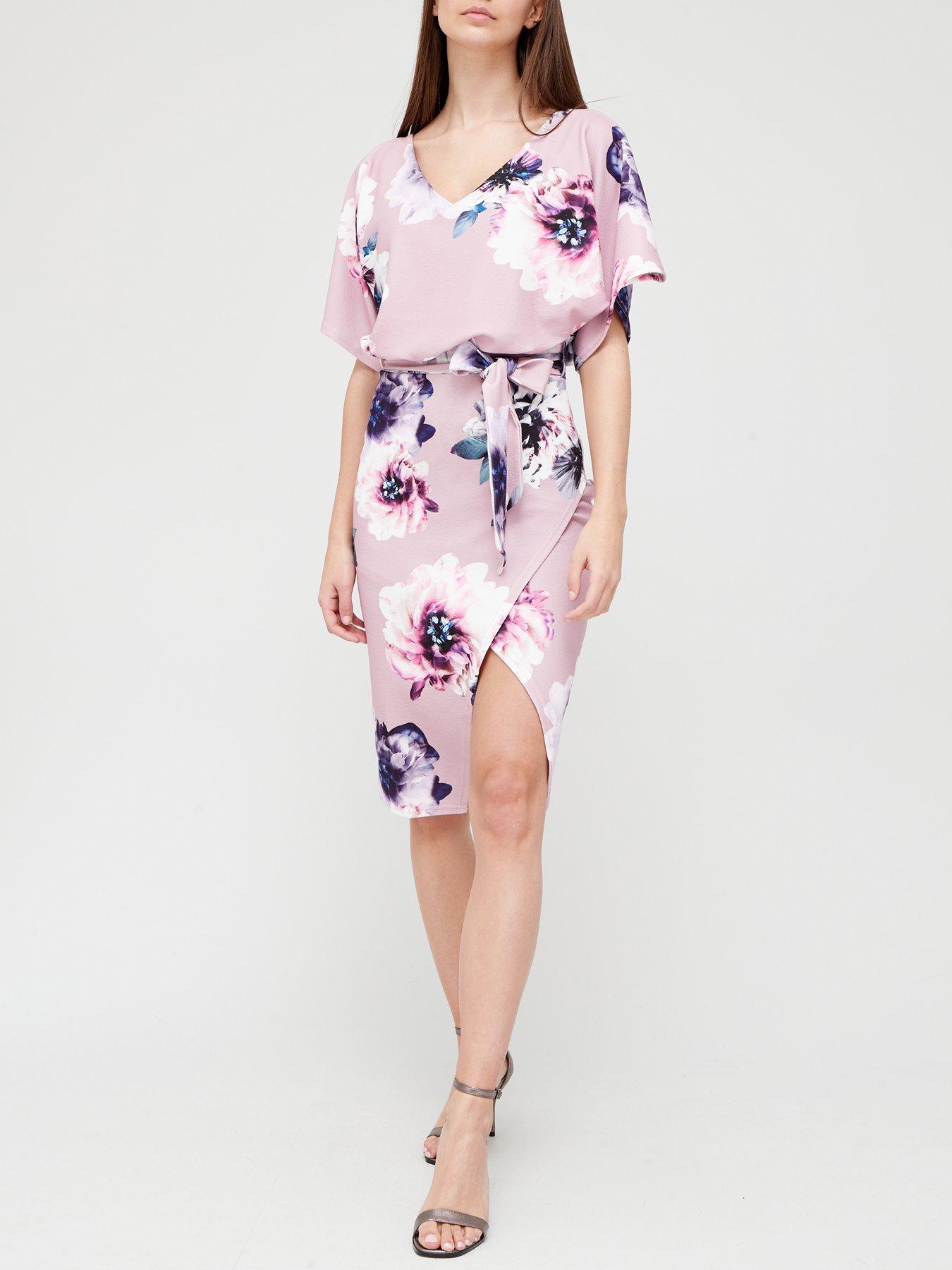 quiz floral midi dress