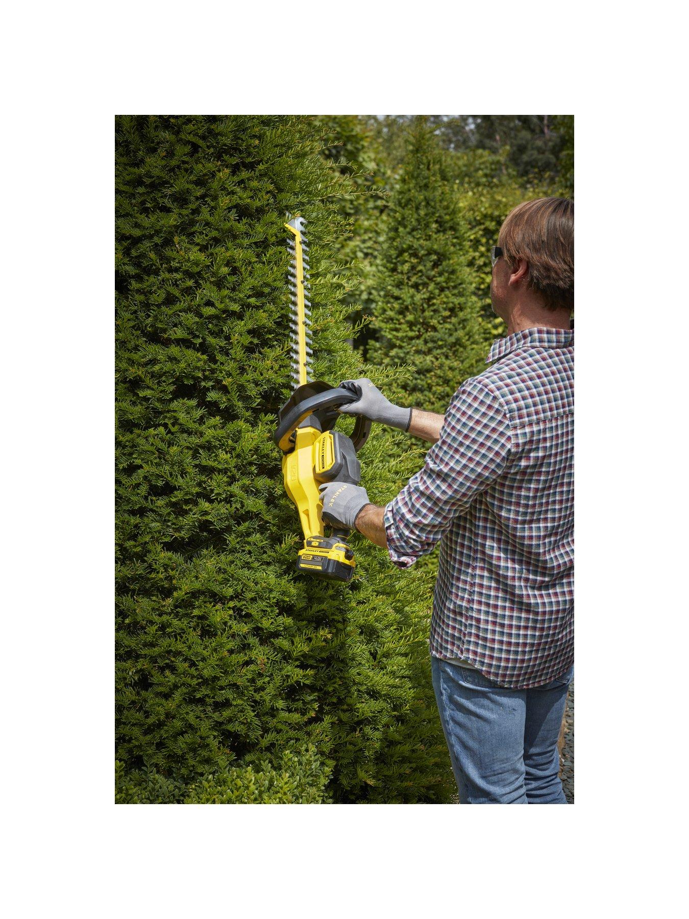 Image 2 of 5 of Stanley FatMax SFMCHT885M1-GB V20 18V Lithium Ion Cordless Hedge Trimmer 4.0AH Battery