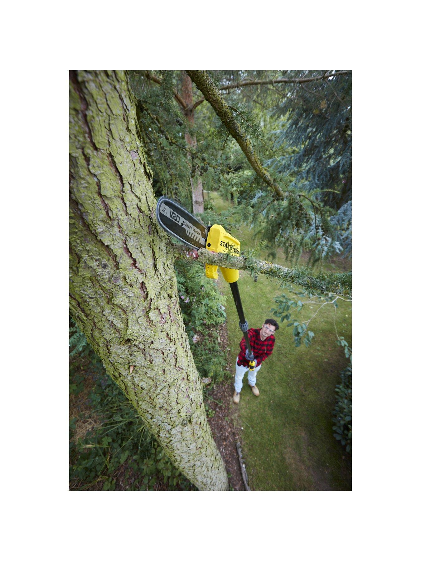 stillFront image of stanley-fatmax-sfmcps620m1-gb-v20-18v-lithiumnbspionnbspcordless-pole-prunernbsp40ah-battery